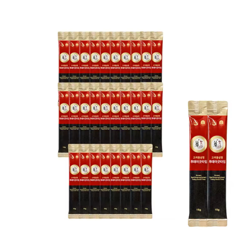 풍년보감 고려홍삼정 <b>투데이굿타임</b> 홍삼스틱 <b>15g</b> x 130포(벌크포장)