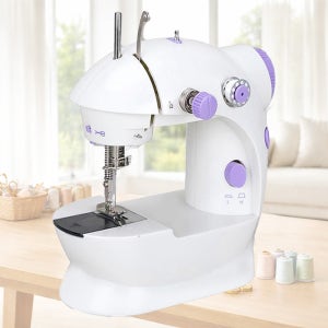 가정용 미니 재봉틀 22x13x21cm/미싱맘 꼬매지오 기본 재봉도구 세트/소형 미싱 세트