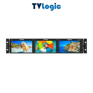티비로직 4K UHD 5.5인치 x 3 멀티채널 LCD 랙타입 모니터 TV Logic