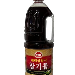 사조 해표 재래압착식 참기름 1.8L