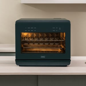 NEW 스팀쿡 마스터+ 듀얼스팀 오븐 에어프라이어 20L AV20F11GG (딥 포레스트)