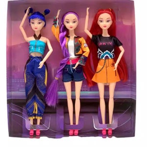 케이팝 데몬헌터스 헌트릭스 인형 루미 조이 미라 케데헌굿즈 피규어