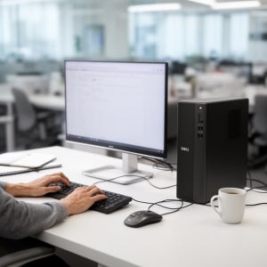 델 컴퓨터 본체 프로슬림 QVS1260 인텔i3 (+윈도우11 탑재) 사무용 데스크탑 PC