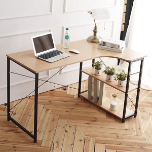 LB L형 책상 코너 ㄱ자 코너형 기역자 모서리 서재테이블