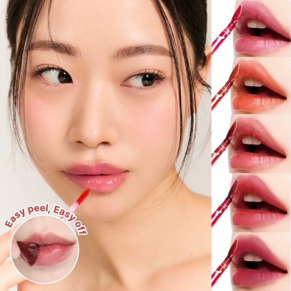 얼리언스 립타투 입술타투 24시간 지워지지않는틴트 립틴트팩 6g 5color