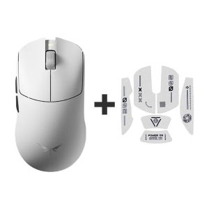 VGN F2 Master+ 8K나노 무선 잠자리 게이밍 마우스+그립테이프 화이트