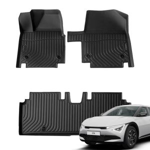 디케이몰 TPE 바닥매트 풀세트 EV6 페이스리프트, 운전석+조수석+뒷좌석