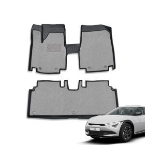 디케이몰 TPE 바닥매트 보조라이너 풀세트 차량 용품 EV6 페이스리프트, 운전석+조수석+뒷좌석