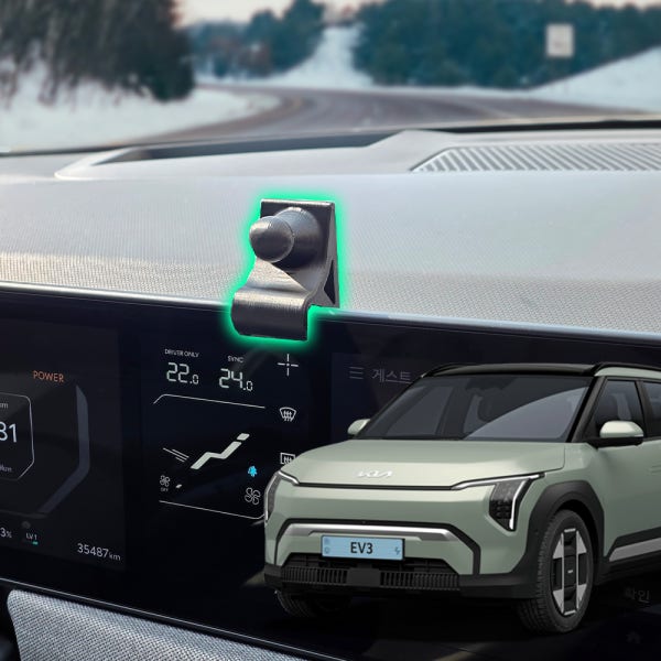 굿파 EV3 핸드폰 거치대 SV1 전용 브라켓 맥세이프 무선충전 클러스터 상단 볼 마운트