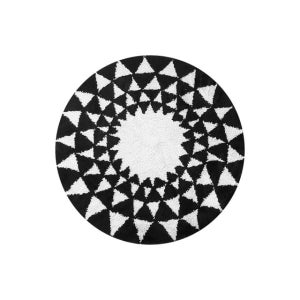 LB 스칸디카페트 원형러그 미니사계절 단모매트 거실의자