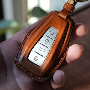 르노 그랑콜레오스 가죽 스마트 차키케이스 XM3 QM6 스마트 커버 키홀더 반다레더스튜디오