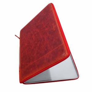 맥북 프로 16 가죽 슬리브 자석 거치대 스텐드 리프팅 케이스 LarusCanus