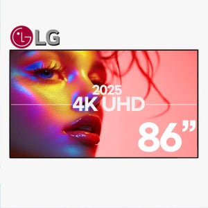 LG전자 2025 최신형 LED UHD 4K TV 217cm(86인치) 86UA7700 스탠드 기본설치