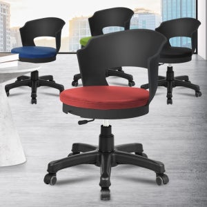 등받이 스툴 원형의자 앉는 진료 진찰 실험실 작업 보조 카운터 시술 네일 의자