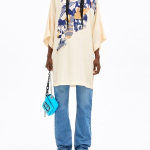 [21SS] 빔바이롤라 에크루 퓨처 시티 튜닉 드레스 B215AWO009IVB