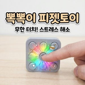 3D 뽁뽁이 피젯토이 클리커 굿즈
