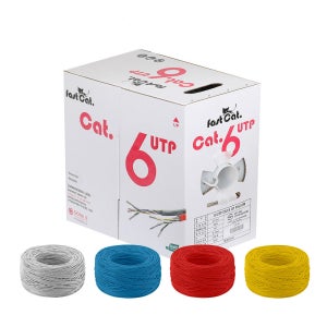 동일전선 회색 CAT6 UTP케이블 300M 그레이 박스 기가 인터넷선 랜선 케이블 제작