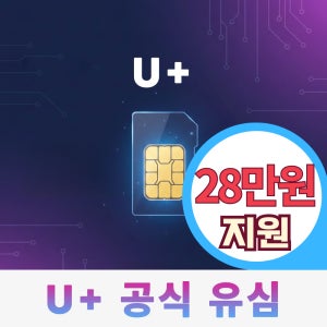 LG 유플러스 후불 유심 번호이동 LG 통신사 U+ USIM 이동 온라인 셀프개통