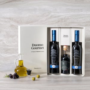 3구 선물세트 마시아 엑스트라 버진 올리브 오일 프리미엄+발사믹 식초 파밀리아 크리넬리