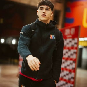 2026 바르셀로나 후드집업 트레이닝복 유니폼 축구복 블랙