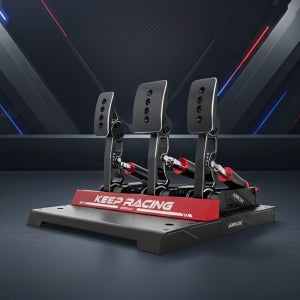 심매직 SIMAGIC P1000 모듈러 3페달 로드셀 레이싱 F1 게임장비