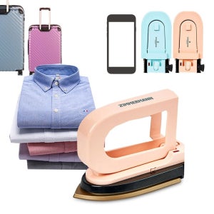 NE 짐머맨 여행용 폰크기 미니 전기다리미