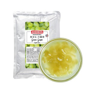 앤드로스 리플잼 청포도 1k x 2개 베이킹재료 청포도스무디 카페음료베이스