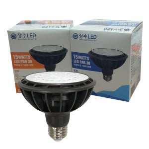 NE 장수램프15W PAR30 집중형 LED 컨버터내장전구