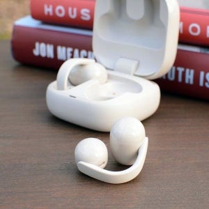 [국내정품] 소니 링크버즈 클립 WF-LC900 그레이지 무선 블루투스 오픈형 이어폰 6.4g 멀티포인트 생활방수 IPX4 고속충전 쏘니 이어셋 (1년 보증)