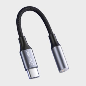 스팬델 C타입 TO 3.5mm 변환 케이블 이어폰 USB 고음질 오디오 DAC 젠더