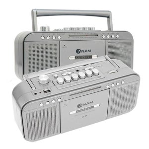 NE 아남A34 고기능 라디오 카세트 플레이어 슈퍼베이스
