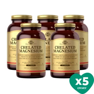 솔가 킬레이트 마그네슘 400mg 정제 250정 x 5
