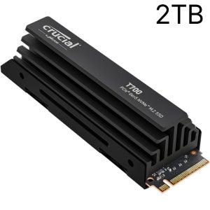 크루셜 Crucial T700 PCIe Gen5 NVMe M.2 SSD 2TB 방열판 장착형