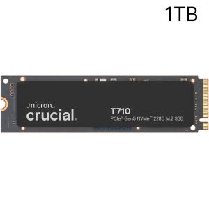 크루셜 Crucial T710 NVMe 내장 SSD 2TB M.2 2280