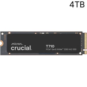 크루셜 Crucial T710 NVMe 내장 SSD 4TB M.2 2280