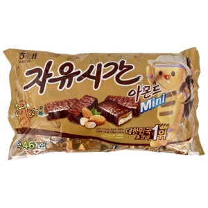 해태 자유시간 미니 아몬드 초코바 506g