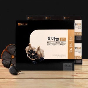 종근당건강 흑마늘 골드 선물세트 80ml 60포 명절 부모님 기력 설 추석 단체 선물