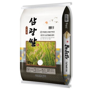 [농할쿠폰][국내산 특등급쌀] 푸드앤픽 삼광쌀 20kg 삼광미 햅쌀 백미