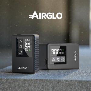 에어글로 자전거 에어펌프 스마트 미니 전동펌프 휴대용 무선 전동