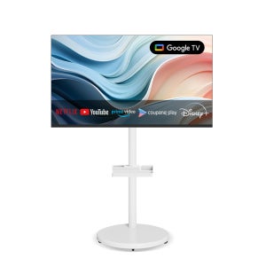 삼탠바이미 스마트TV + 무빙스탠드세트 81cm(32인치)TV 블랙&화이트 이동형 이동식