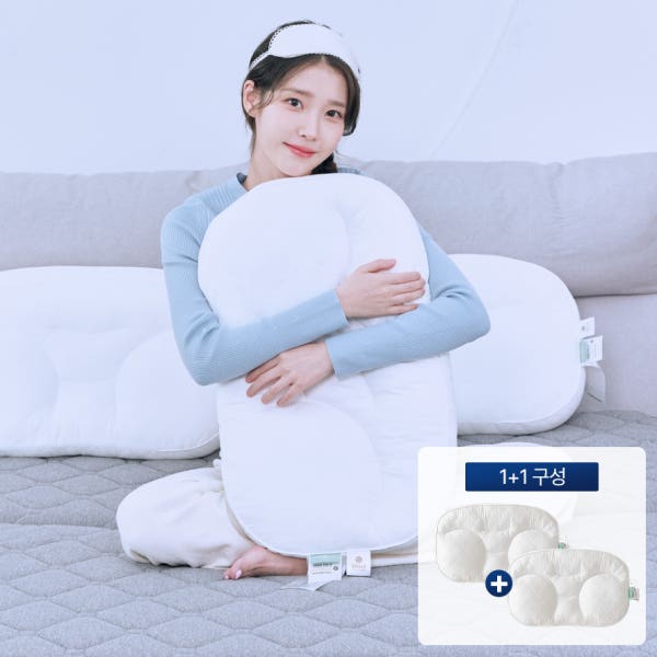 슬립앤슬립 아이유 깊은잠 베개 S+S (+냉감 베개커버2P)