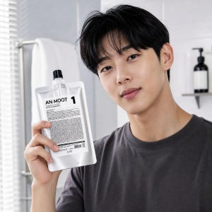 아자미 안묻 염모제 두피에 묻지않는 홈컬러 새치 염색약 500ml