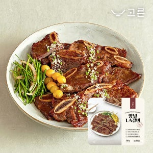 고른 프리미엄 양념 LA갈비 750g, 4개