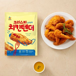 CJ 크리스피 치킨텐더 고단백 300g, 6개