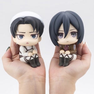 [예약][특전미포함] 2종세트 리바이 청소 버전 미카사 룩업 l 진격의거인