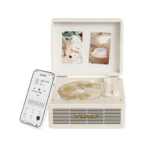 왓플러스 WhatPlus C300 pro 레트로 CD 플레이어 음악 감상기