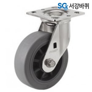 고급 스텐 중량바퀴 SPM 130(5인치) 호텔 제빵 부식방지 바퀴 캐스터 130mm 회전