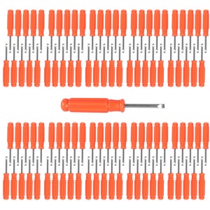 (보급형 미니드라이버 G타입 일자-100개) 일자 드라이버 - 정밀공구