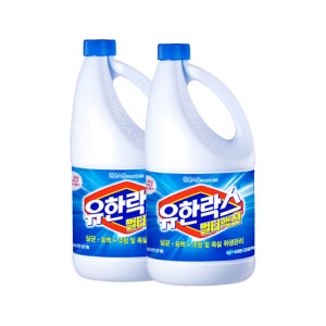 [오늘출발] 유한락스 멀티액션 레귤러 1.8L, 2개입, 1세트