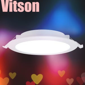 VISTON 6인치 LED 매입등 다운라이트 타공15cm 150mm 20W, 전구색